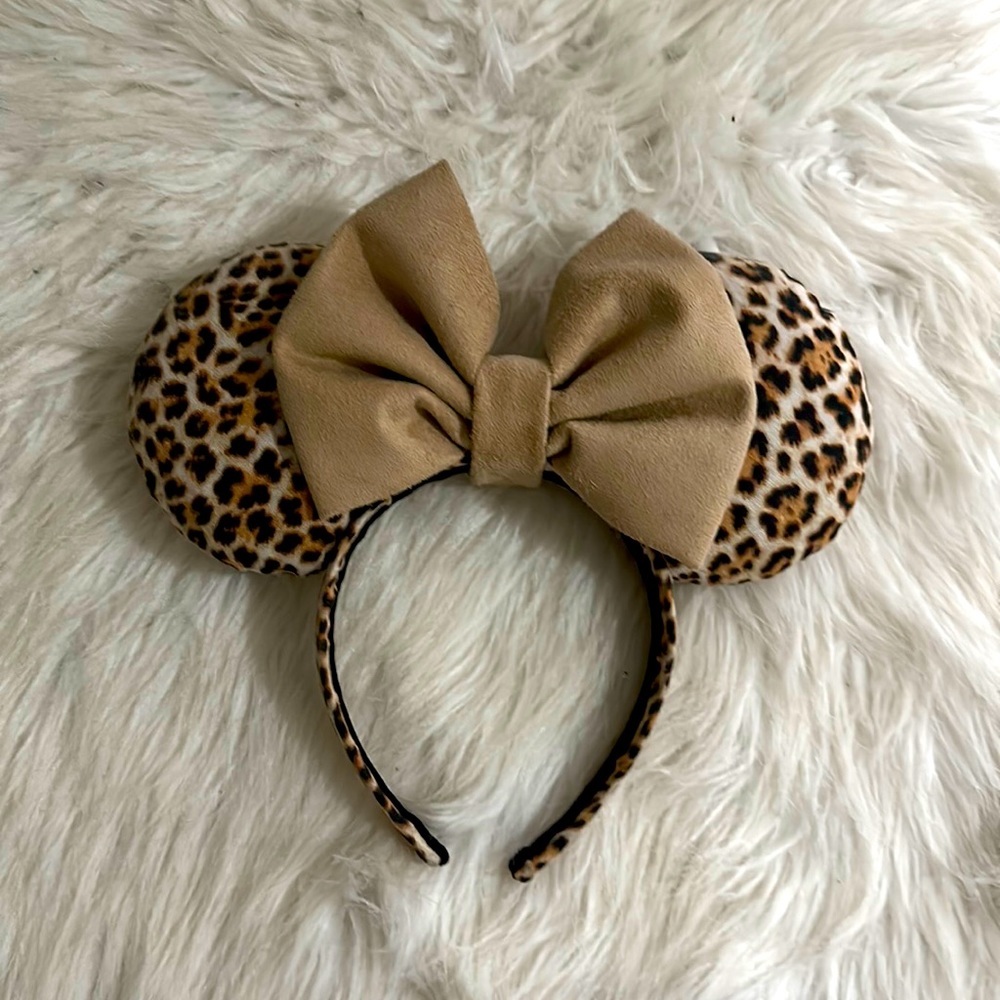 Custom Leopard Print Disney ears